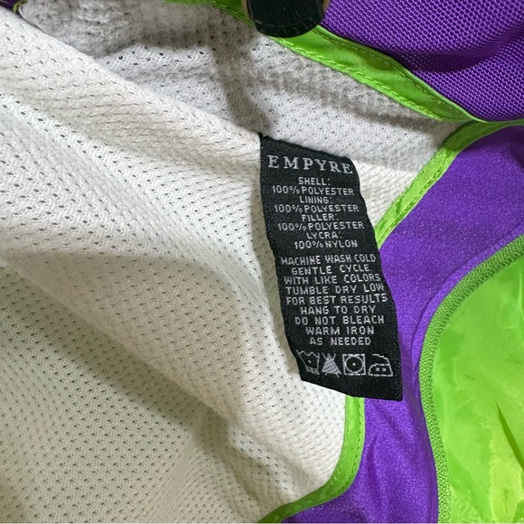 Empyre Clothing 10,000 MM Waterproof Ski Snowboard Coat Jacket Size L Neon Green - Picture 3 of 14